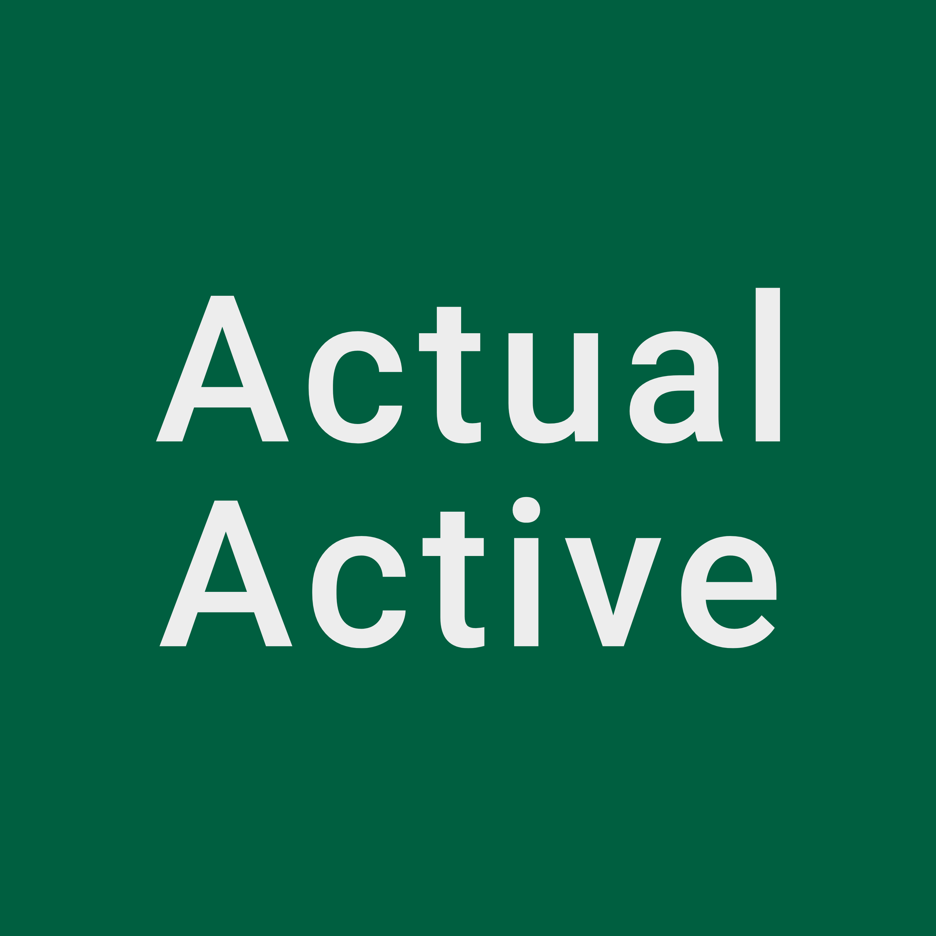 Actual Active